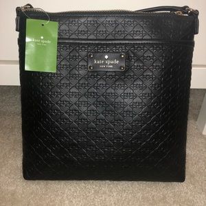 NWT- Black Kate Spade Crossbody